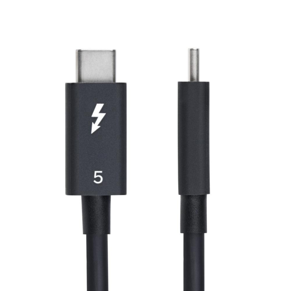 StarTech.com - Cable Thunderbolt 5 de 50cm - Cable Thuderbolt Certificado - 80Gbps Hasta 120Gbps - Entrega de Alimentación PD de