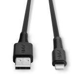 Lindy - 31322 cable de conector Lightning 3 m Negro