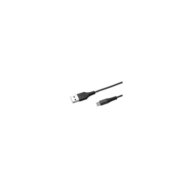 Celly - USBLIGHTNYL25BK cable de conector Lightning 0,25 m Negro