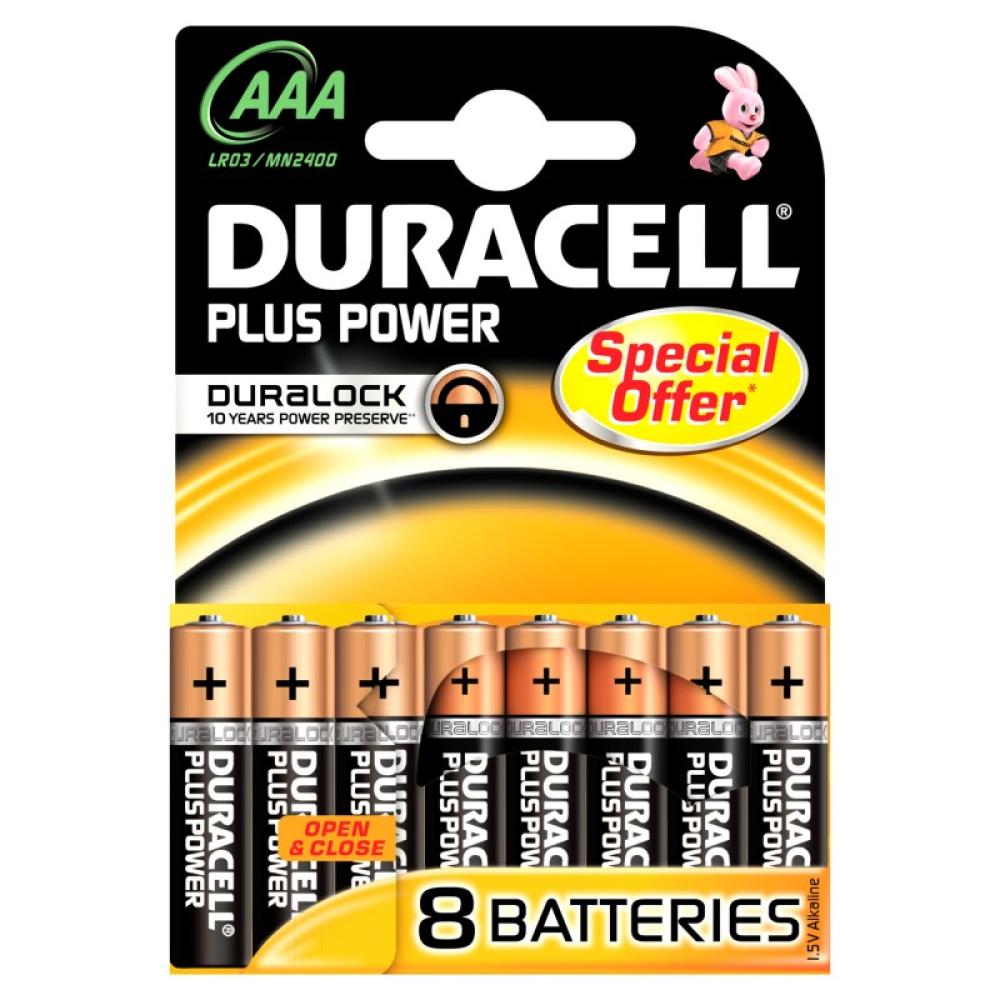 Duracell - Plus Power Batería de un solo uso AAA Alcalino - 5000394062306