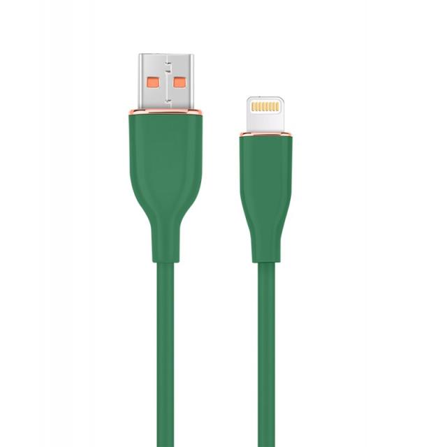 Gembird - CC-USB2S-AM8PM-1.5M-G cable de conector Lightning 1,5 m Verde