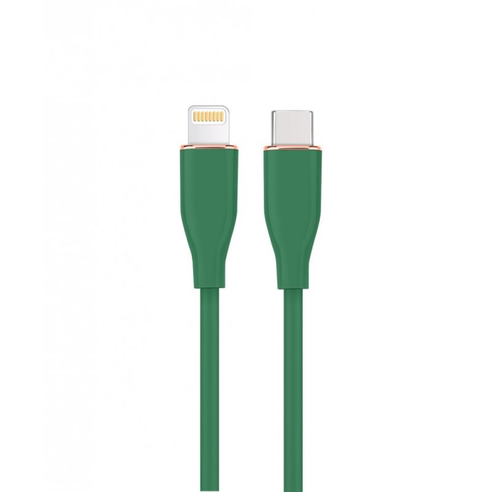Gembird - CC-USB2S-CM8PM-1.5M-G cable de conector Lightning 1,5 m Verde