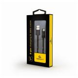 Cablexpert - CC-USB2P-AMLM-1M cable de conector Lightning Negro