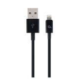 Cablexpert - CC-USB2P-AMLM-1M cable de conector Lightning Negro