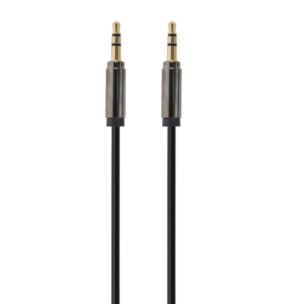 Gembird - Cable CCAP-444-0.75M (Mini Jack M - Mini Jack M 0,75m black color) cable de audio 3,5mm Negro