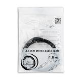 Gembird - CCAP-444-6 cable de audio 1,8 m 3,5mm Negro
