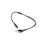 Gembird - Adapter audio stereo 3.5mm mini Jack/4PIN/ cable de audio 0,2 m 3,5mm 2 x 3.5mm Negro