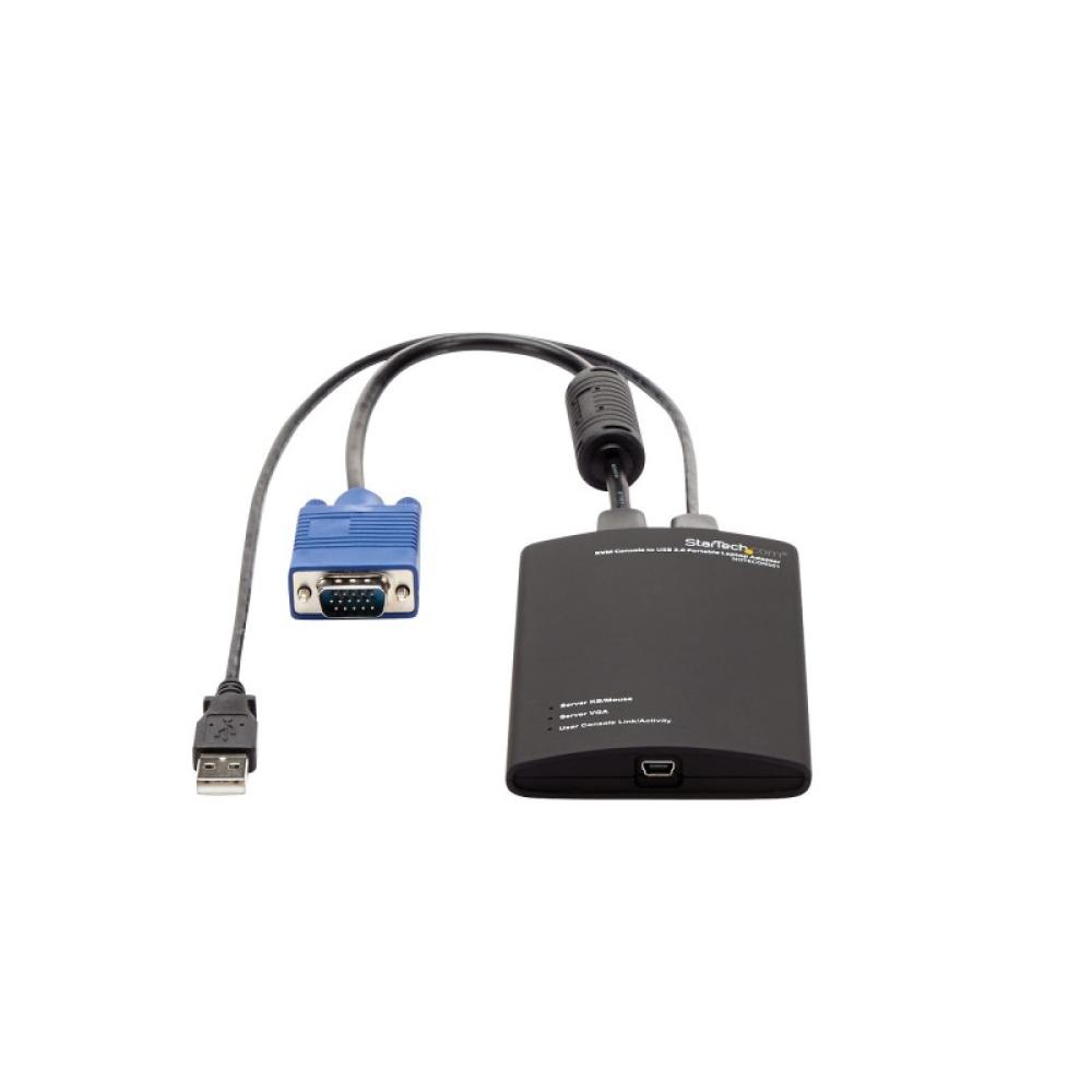 StarTech.com - Adaptador Crash Cart USB KVM para Ordenador Portátil