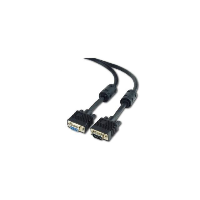 Gembird - VGA M/F 1.8m cable VGA 1,8 m VGA (D-Sub) Negro