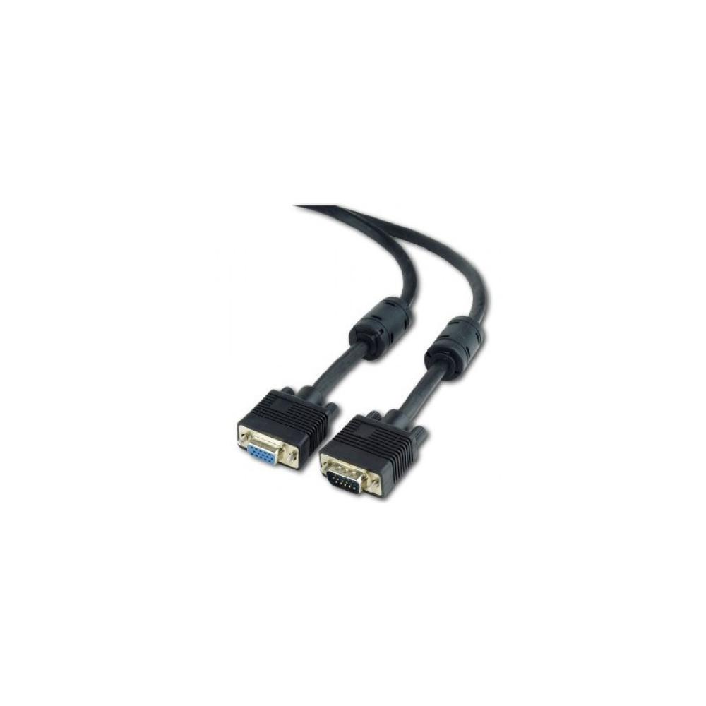 Gembird - VGA M/F 1.8m cable VGA 1,8 m VGA (D-Sub) Negro
