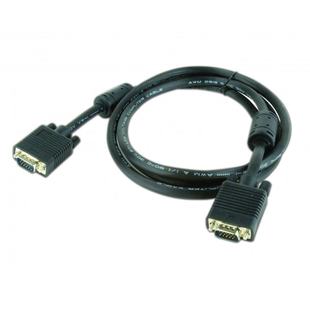 Gembird - 1.8m HD15 M/M cable VGA 1,8 m VGA (D-Sub) Negro