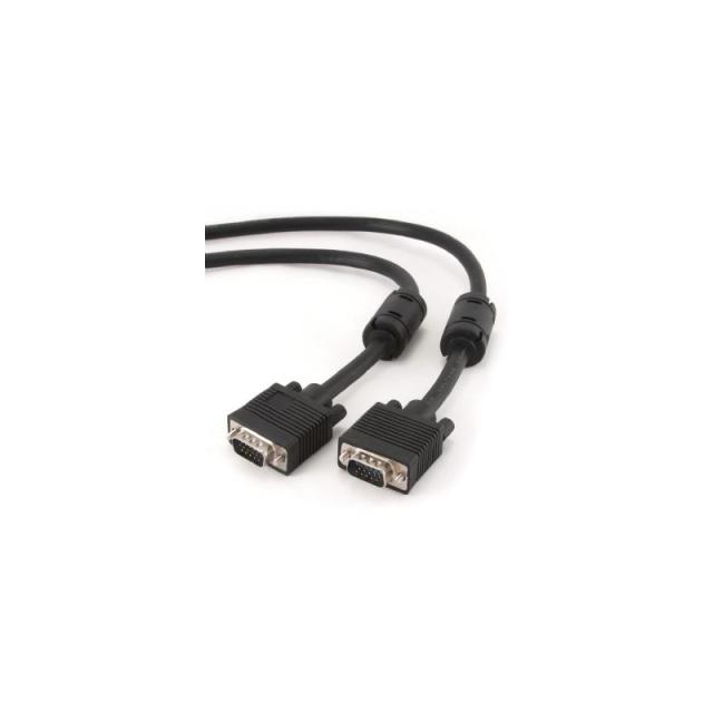 Gembird - CC-PPVGA-5M-B cable VGA VGA (D-Sub) Negro