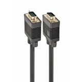 Gembird - CC-PPVGA-5M-B cable VGA VGA (D-Sub) Negro