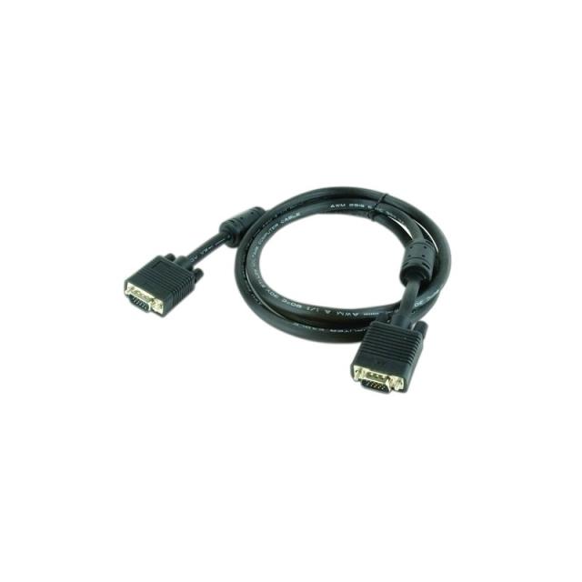 Gembird - CC-PPVGA-10M-B cable VGA VGA (D-Sub) Negro