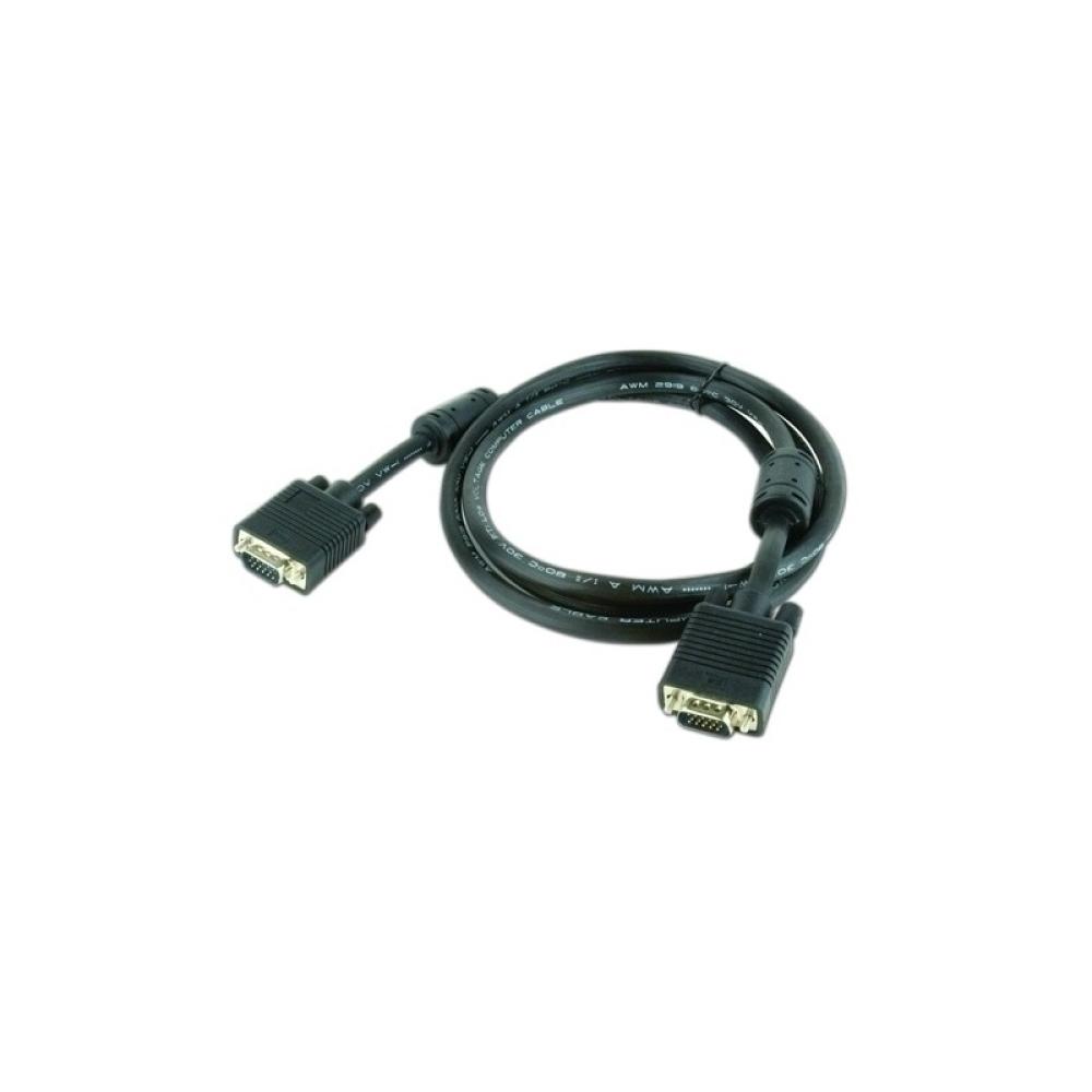 Gembird - CC-PPVGA-10M-B cable VGA VGA (D-Sub) Negro