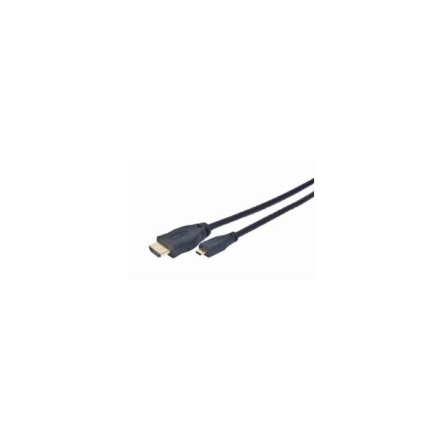 Gembird - 3m HDMI-M/micro HDMI-M cable HDMI HDMI tipo A (Estándar) HDMI tipo D (Micro) Negro