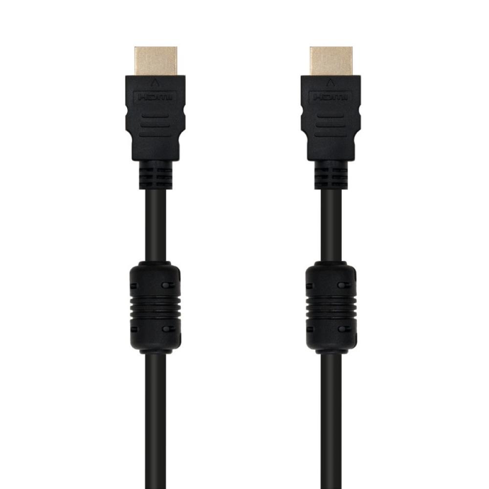 Nanocable - CABLE HDMI V1.4 (ALTA VELOCIDAD / HEC) CON FERRITA, A/M-A/M, 1.8 M