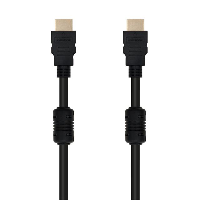 Nanocable - CABLE HDMI V1.4 (ALTA VELOCIDAD / HEC) CON FERRITA, A/M-A/M, 3.0 M