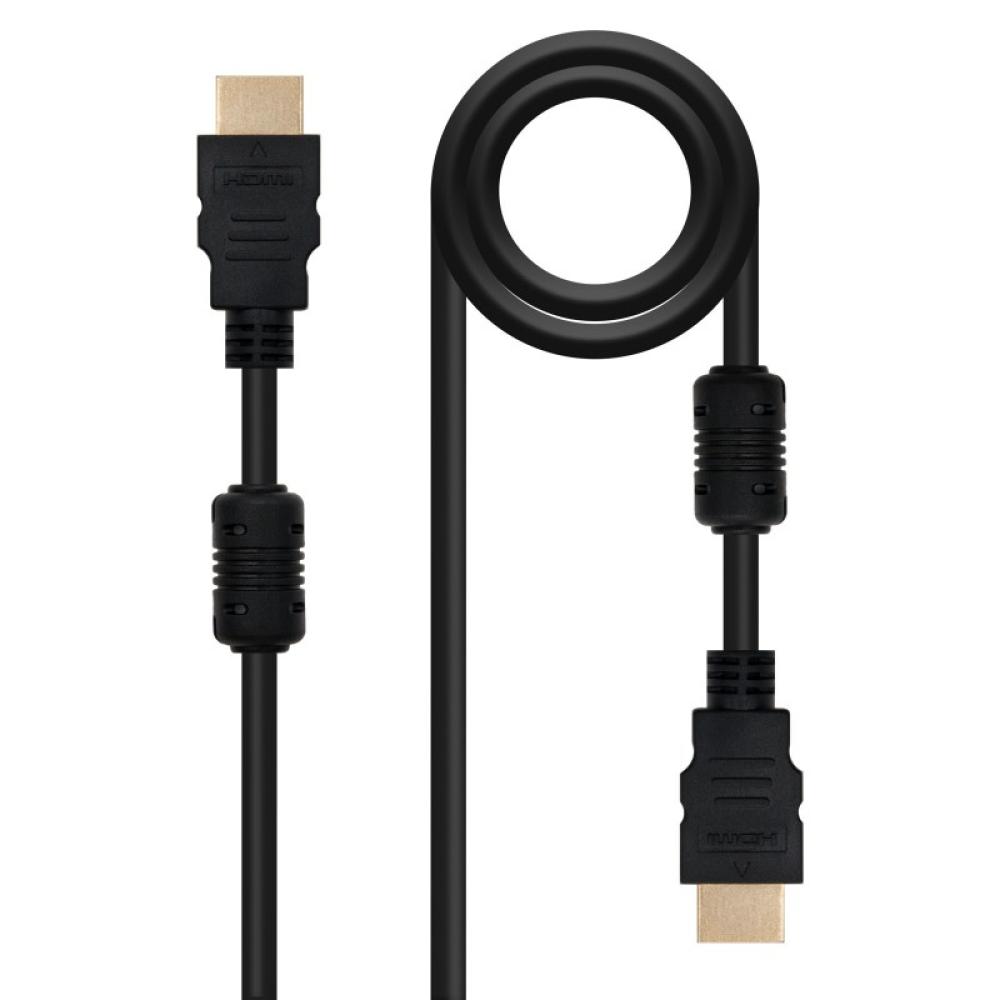 Nanocable - CABLE HDMI V1.4 (ALTA VELOCIDAD / HEC) CON FERRITA, A/M-A/M, 3.0 M
