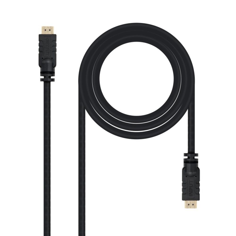 Nanocable - CABLE HDMI V1.4 (ALTA VELOCIDAD / HEC) CON REPETIDOR, A/M-A/M, 15 M