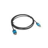 Lanberg - CA-HDMI-22CU-0010-BK cable HDMI 1 m HDMI tipo A (Estándar) Negro, Azul