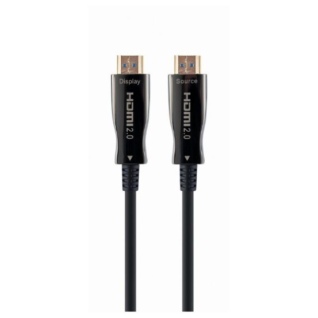Gembird - CCBP-HDMI-AOC-30M-02 cable HDMI HDMI tipo A (Estándar) Negro