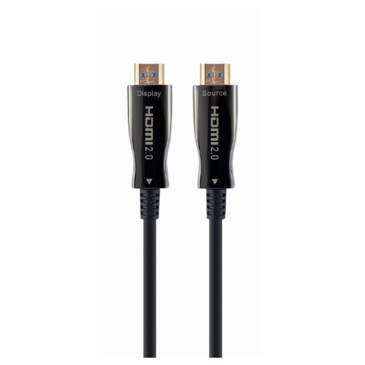 Gembird - CCBP-HDMI-AOC-80M-02 cable HDMI HDMI tipo A (Estándar) Negro
