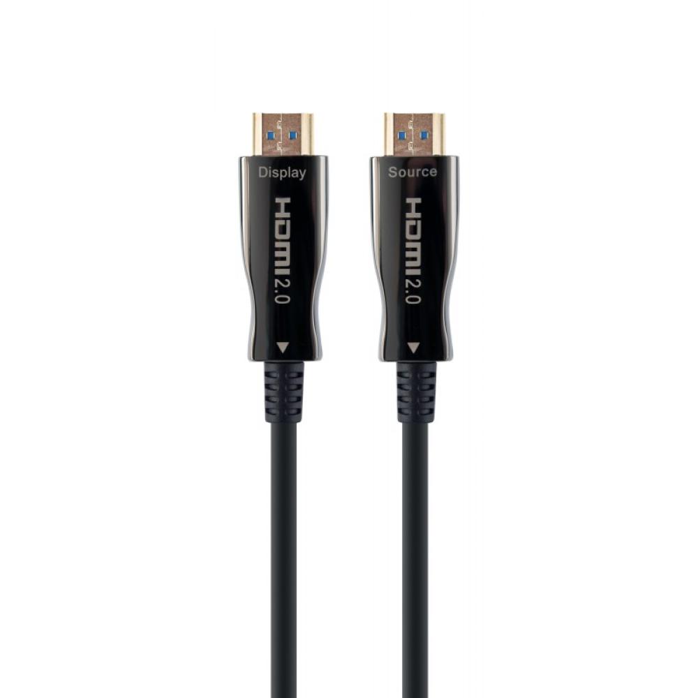 Gembird - CCBP-HDMID-AOC-20M cable HDMI HDMI tipo A (Estándar) Negro