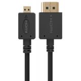 Gembird - 1.8m HDMI-M/micro HDMI-M cable HDMI 1,8 m HDMI tipo A (Estándar) HDMI tipo D (Micro) Negro