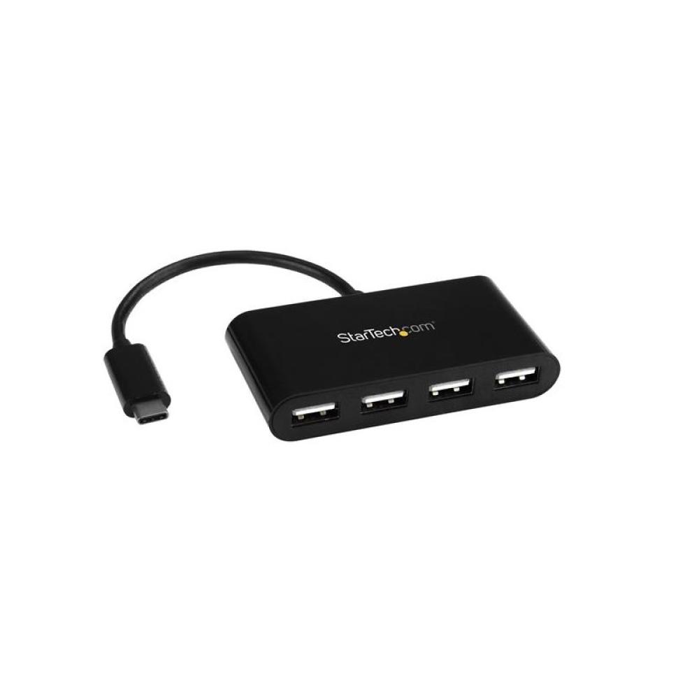 StarTech.com - Hub Concentrador USB-C a USB A de 4 Puertos - Ladrón Adaptador USB Tipo C a USB A de 4 Puertos - USB 2.0