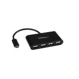 StarTech.com - Hub Concentrador USB-C a USB A de 4 Puertos - Ladrón Adaptador USB Tipo C a USB A de 4 Puertos - USB 2.0