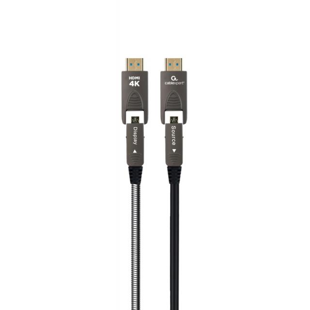 Gembird - CCAP-HDMIDD-AOC-10M cable HDMI HDMI Type-A/HDMI Type-D Negro
