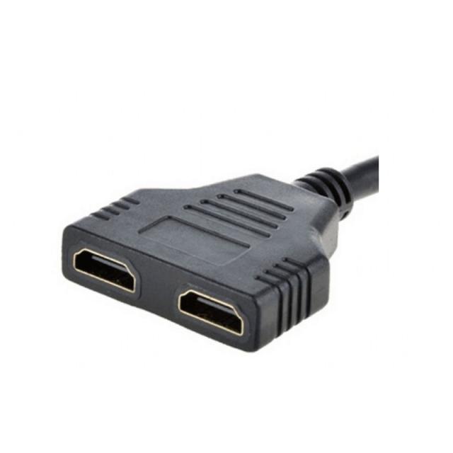 Gembird - DSP-2PH4-04 cable HDMI HDMI tipo A (Estándar) 2 x HDMI Type A (Standard) Negro