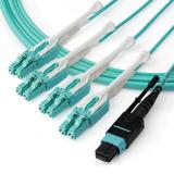 StarTech.com - MPO8LCPL3M Cable de fibra óptica e InfiniBand 3 m MPO/MTP 8x LC Color aguamarina