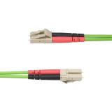 StarTech.com - Cable de Fibra Óptica LC a LC (UPC) OM5 Multimodo 5m - Latiguillo de Fibra Dúplex 50/125µm LOMMF Tipo Cremallera