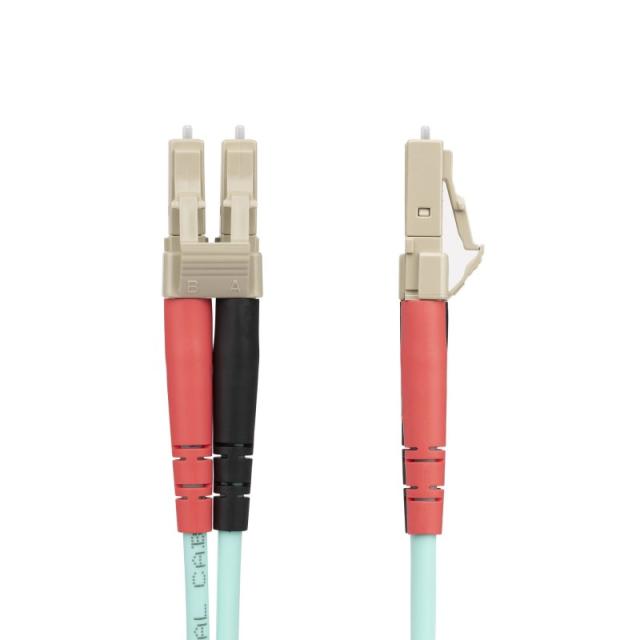 StarTech.com - Cable 20m de Fibra Óptica Multimodo Dúplex LC/UPC a LC/UPC OM4 - LSZH - 50/125µm - LOMMF/VCSEL - para Redes de 10