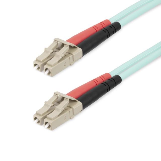 StarTech.com - Cable 20m de Fibra Óptica Multimodo Dúplex LC/UPC a LC/UPC OM4 - LSZH - 50/125µm - LOMMF/VCSEL - para Redes de 10