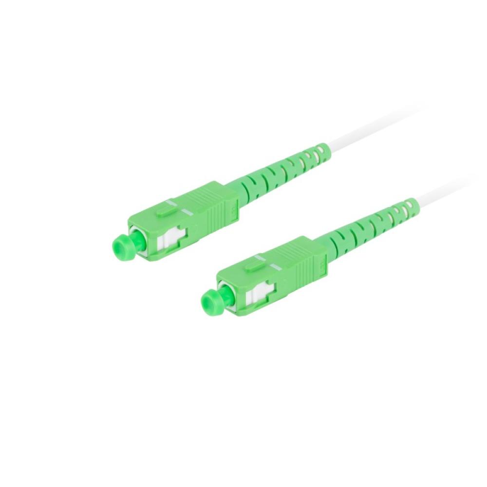 Lanberg - FO-SASA-SS31-0025-WH cable de fibra optica 2,5 m SC G.657.B3 Blanco