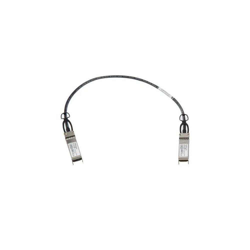 StarTech.com - Cable de 0,5m Twinax Direct Attach SFP+ a SFP+ - 10G Compatible con MSA sin Codificar - DAC de Cobre SFP+ de 10 G