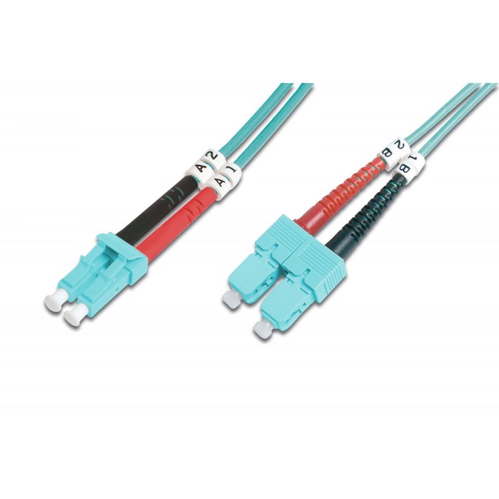 Digitus - Cable de conexión de fibra óptica multimode OM 3, LC/SC
