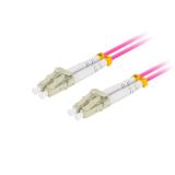 Lanberg - FO-LULU-MD41-0020-VT cable de fibra optica 2 m LC OM4 Violeta