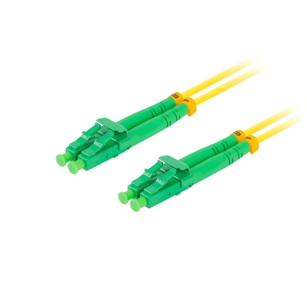 Lanberg - FO-LALA-SD11-0010-YE cable de fibra optica 1 m LC G.657.A1 Amarillo