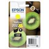 Epson - Kiwi Singlepack Yellow 202XL Claria Premium Ink