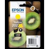 Epson - Kiwi Singlepack Yellow 202XL Claria Premium Ink