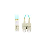 Lanberg - FO-LUSU-MD31-0020-TQ Cable de fibra óptica e InfiniBand 2 m 2x LC 2x SC LC/SC Color aguamarina