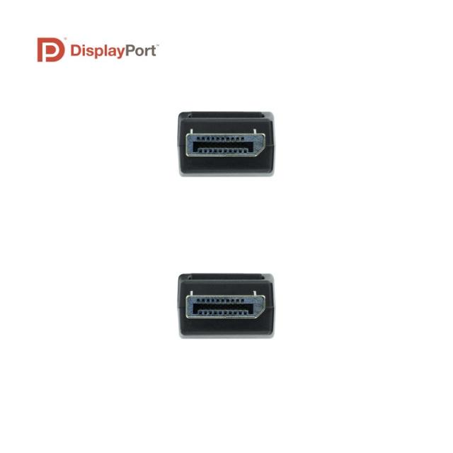 Nanocable - 10.15.2503 cable DisplayPort 3 m Negro