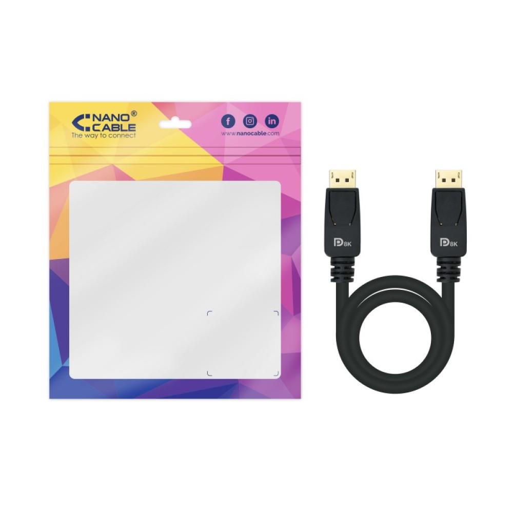 Nanocable - 10.15.2503 cable DisplayPort 3 m Negro