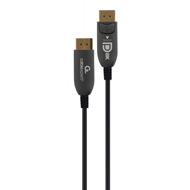 Gembird - CC-DP8K-AOC-30M cable DisplayPort Negro