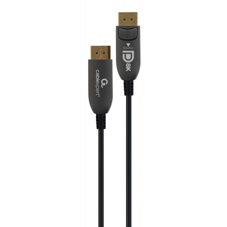 Gembird - CC-DP8K-AOC-30M cable DisplayPort Negro