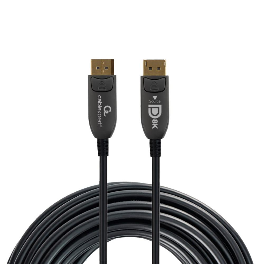 Gembird - CC-DP8K-AOC-30M cable DisplayPort Negro